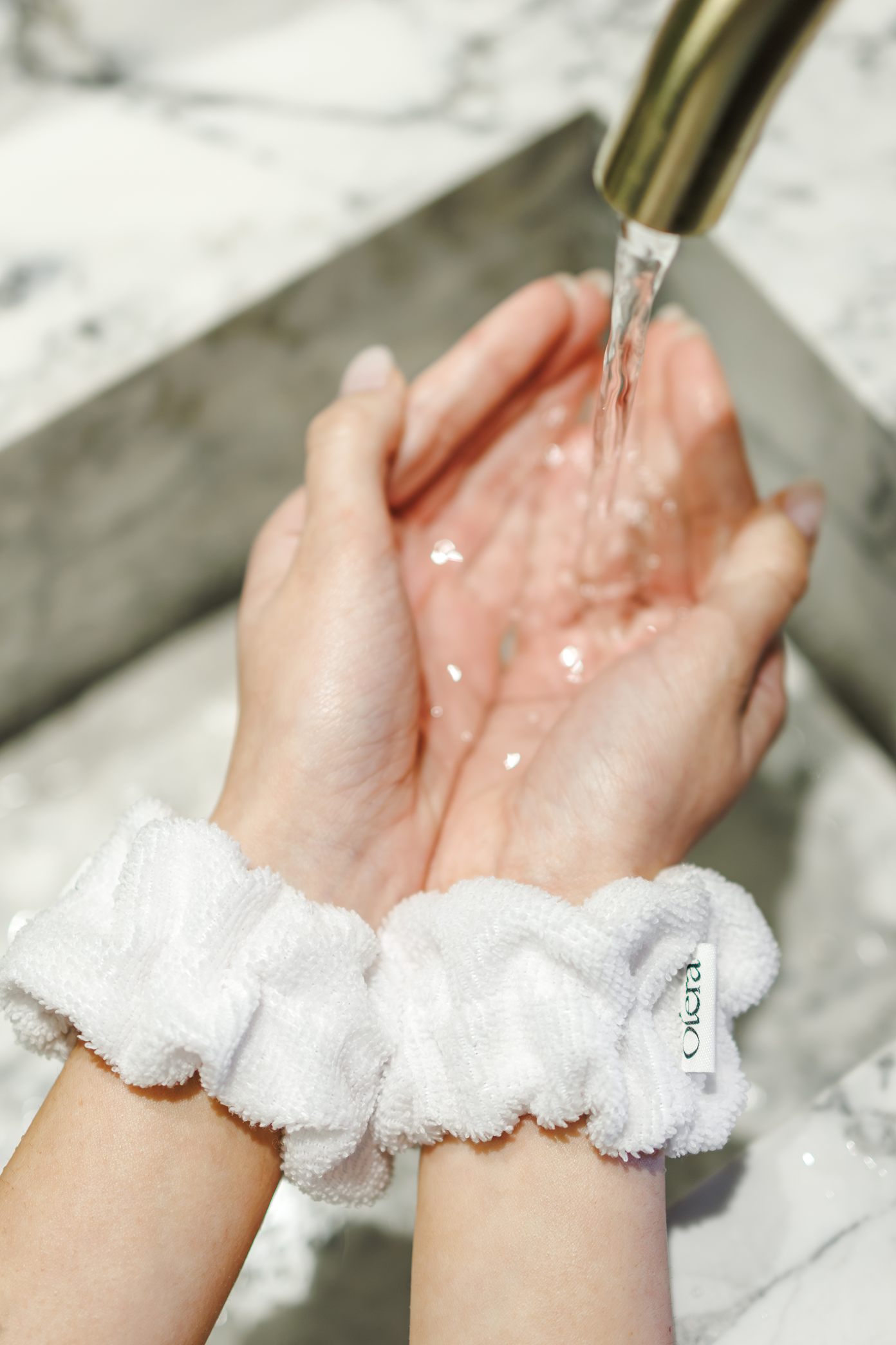 Faixa de Pulso Atoalhada para Skincare